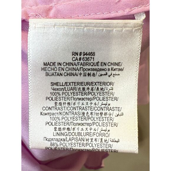 BCBGMaxazria Women's Size 10 Purple Pleated Mini Dress NWT - Picture 9 of 9